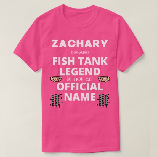 T-shirt Zachary (Design devant)