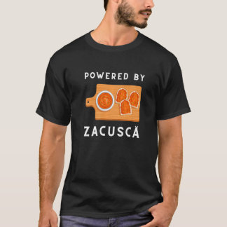 T-shirt Zacusca Mamaliga Roumaine Moldave Roumaine Aliment
