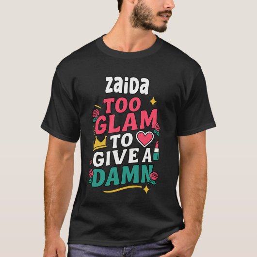 T-shirt ZAIDA Personalized Women's Gift Custom ZAIDA (Devant)