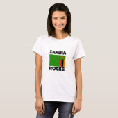 T-shirt Zambia Rocks (Devant entier)