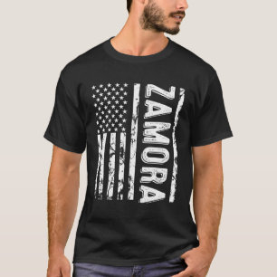 T-shirt Zamora Nom Nom de famille Team Zamora Family Reuni
