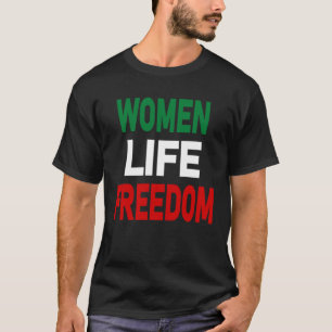 T-shirt Zan Zendegi Azadi Femmes Liberté Jin Jiyan Aza
