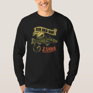 T-shirt Zander Fogosch Fisherman Fishing Humor 8