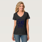 T-shirt Zane Retro Athletic Property Dept (Devant entier)
