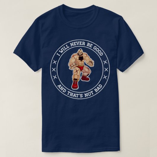 T-shirt Zangief Bad Guy (Design devant)