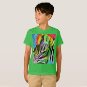 T-shirt Zany Zebra (Devant entier)