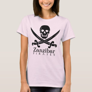 T-shirt Zanzibar pirate la chemise d'aviron