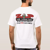 T-shirt ZAP_logo_head (Dos)