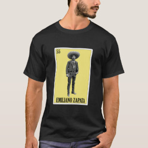 T-shirt Zapata Lottery Cadeau Mexicain Loterie Emiliano Za