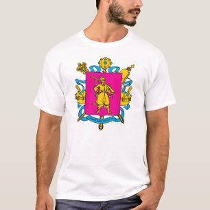 T-shirt Zaporizhia Oblast, COA de Kozaks d'Ukrainien