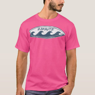 T-shirt Zarautz Espagne Vieux Surf