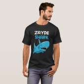 T-shirt Zayde Shark Funny Family (Devant entier)