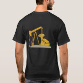 T-shirt zazzle de pumpjack (Dos)