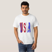T-shirt zazzle des Etats-Unis (Devant entier)