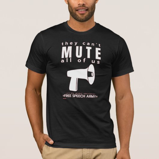 T-shirt "ZE KUNNEN NIET..." (Voorkant)