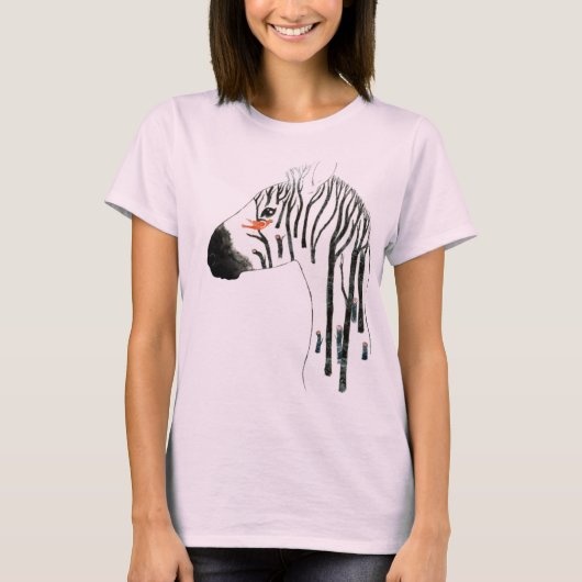 T-SHIRT ZÉBRA (Devant)