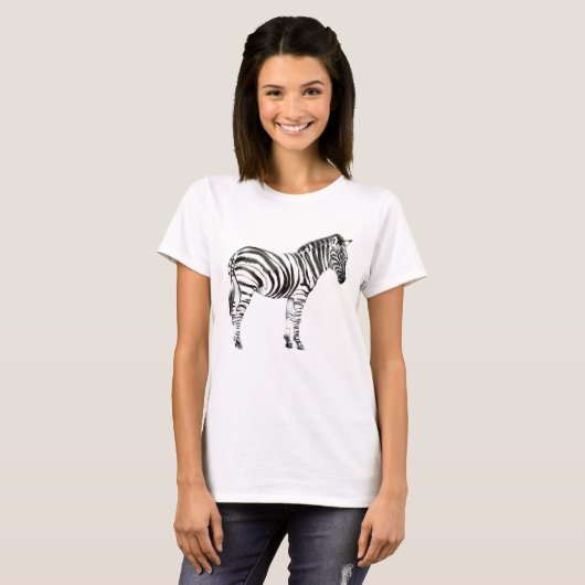 T-shirt Zebra (Devant entier)