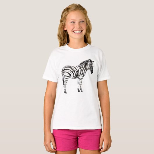 T-shirt Zebra (Devant entier)