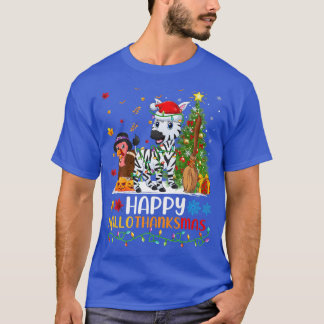T-shirt Zebra Amoureux des animaux Funny Happy Zebra Hello