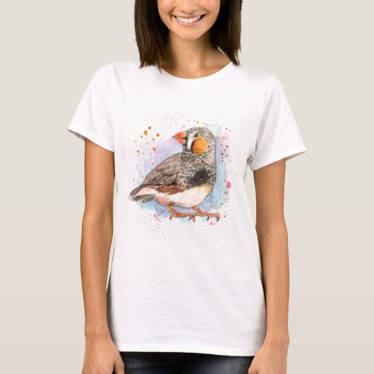 T-shirt Zebra Finch (Devant)