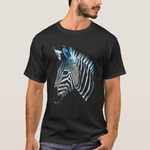 T-shirt Zebra Lover oeuvre d'art Animal Motif Zebra