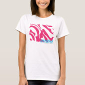 T-shirt Zebra Magenta 3 (Devant)