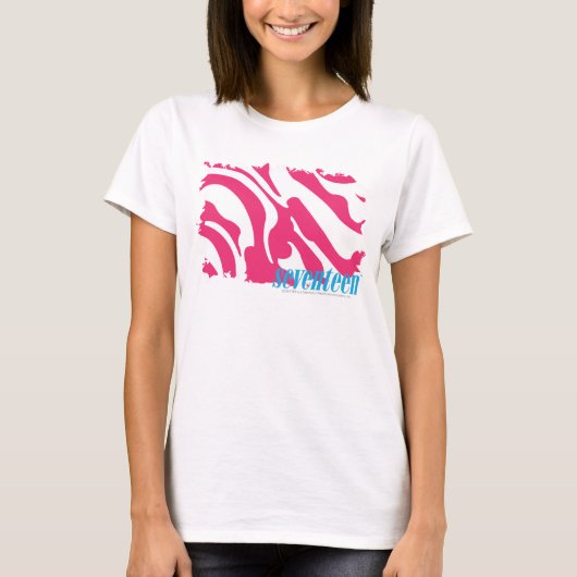 T-shirt Zebra Magenta 3 (Devant)