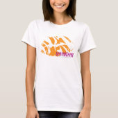 T-shirt Zebra Orange (Devant)