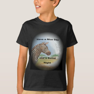 T-shirt Zebra Portrait, Amboseli : l'Esprit de la Savanna