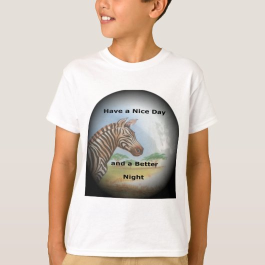 T-shirt Zebra Portrait, Amboseli : l'Esprit de la Savanna (Devant)