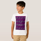 T-shirt Zebra Print Décor : Un design amusant (Devant entier)