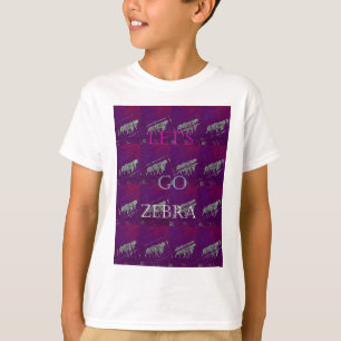 T-shirt Zebra Print Décor : Un design amusant
