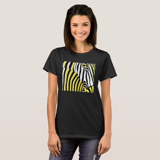 T-shirt Zebra Stripes (Devant entier)