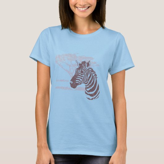 T-shirt Zebra tee (Devant)