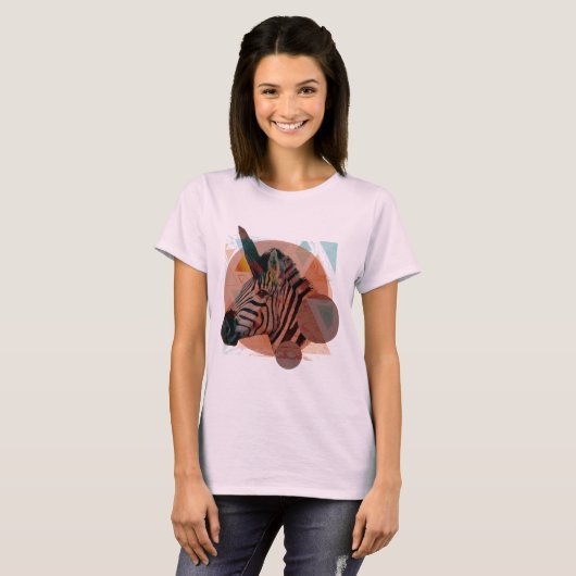 T-shirt Zebra Unicorn (Devant entier)