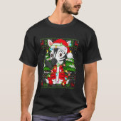 T-shirt Zebra Xmas Sweer Style Ugly Père Noël Zebra Christ (Devant)