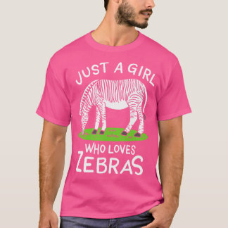 T-shirt Zebras Zebra Lover