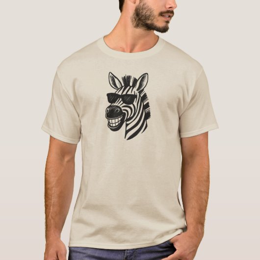 T-shirt Zèbre (Devant)