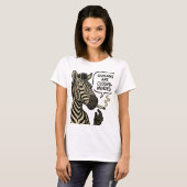 T-shirt Zèbre (Devant entier)