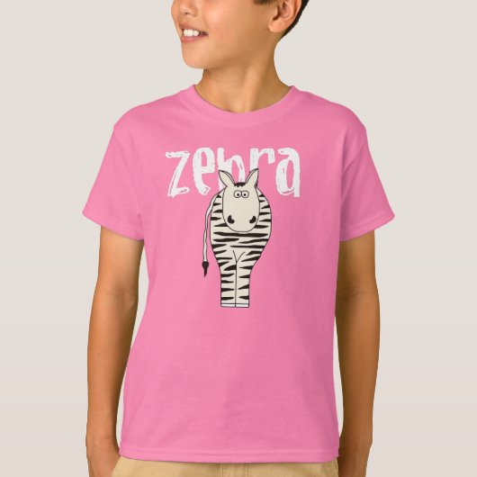 T-shirt Zèbre (Devant)