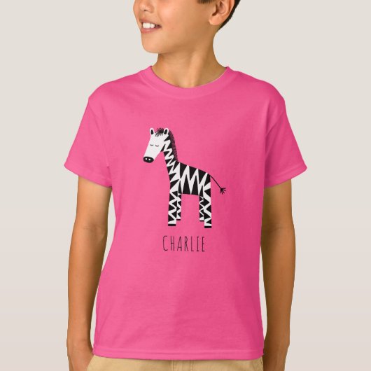 T-shirt Zèbre (Devant)