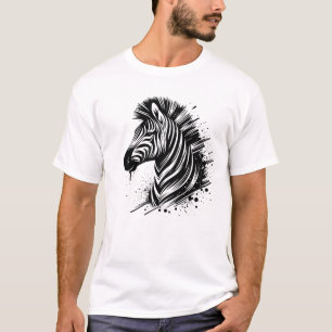 T-shirt Zèbre