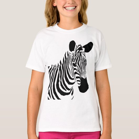 T-shirt Zèbre (Devant)