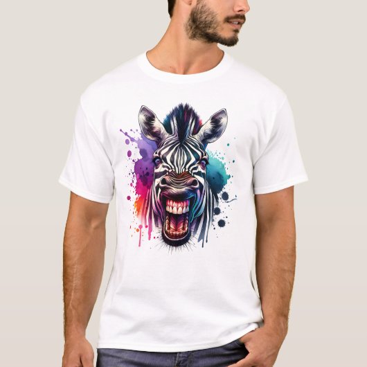 T-shirt Zèbre (Devant)