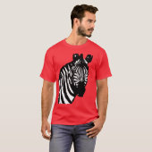 T-shirt zèbre (Devant entier)
