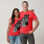 T-shirt zèbre (Unisexe)