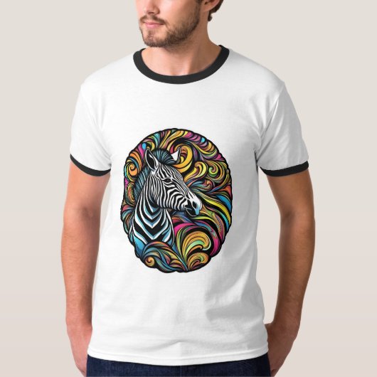 T-shirt Zèbre 1 (Devant)