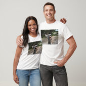 T-shirt zèbre cheesing (Unisexe)