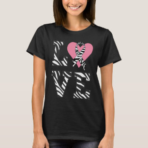 T-shirt Zèbre Coeur maladie rare jour 2023 Maladie rare Aw