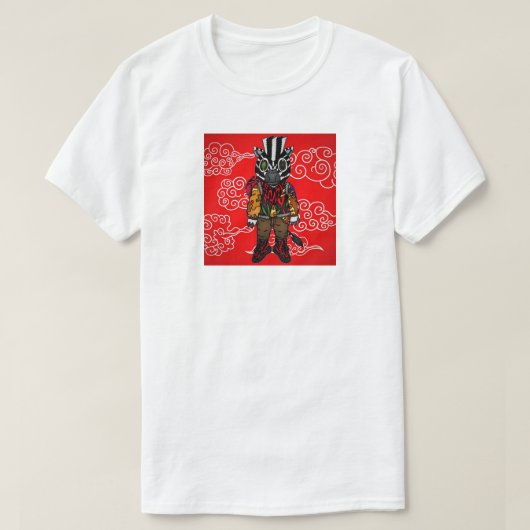 T-shirt Zèbre de Yeezy (Design devant)